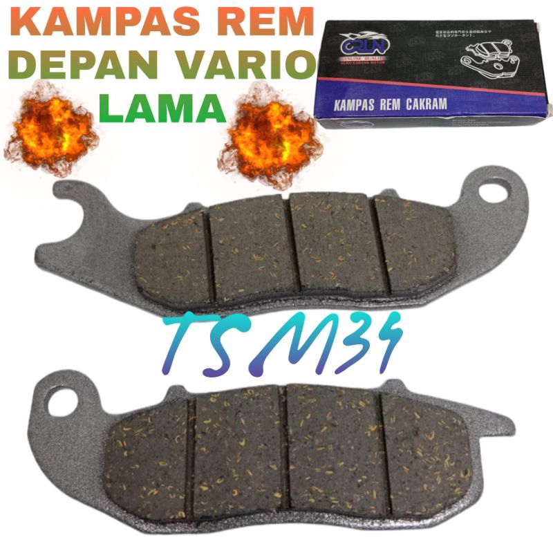 Kampas Rem Cakram depan Vario lama / kampas rem depan Vario lama / Vario 110 karburator 2009 ( KVB )