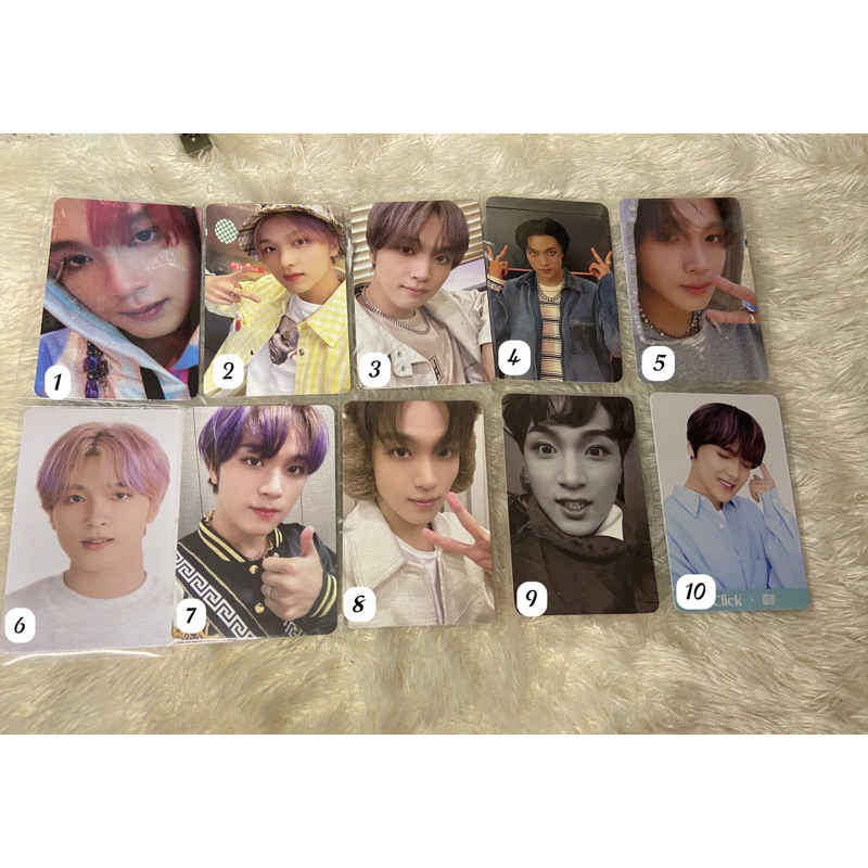 Photocard Nct Haechan 2buddies luagage sticker dreaming ace kit pizza mfal musicplant tc ay-yo xmas 