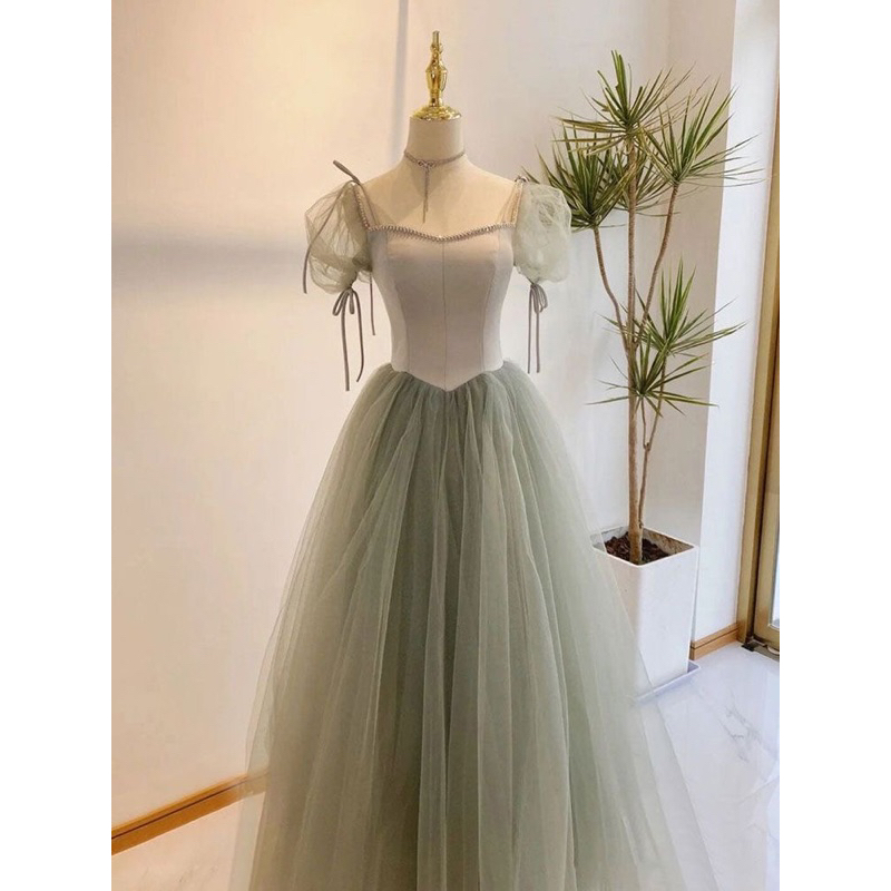 dress prom dress tulle party dress pesta