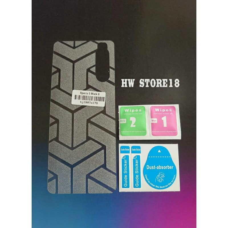 anti gores belakang stiker garskin sony xperia 5 ii xperia 5 mark II