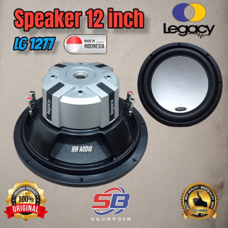 SPEAKER LEGACY 12 INCH LG 1277 SUBWOOFER LEGACY 1277