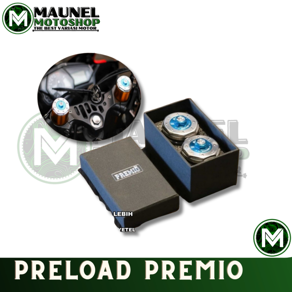 Preload Premio NesserbertAll New  CBR250R NEW  pre load cover shock stiker usd New ninja 250