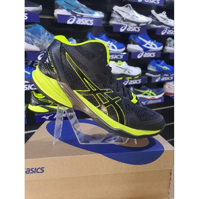 PROMO ASICS SKY ELITE 2 MID HITAM HIJAU
