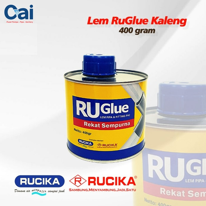 LEM PIPA PVC - RUGLUE 400GR - RUCIKA