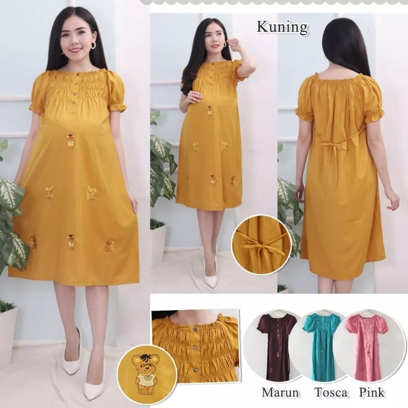 DRESS IBU HAMIL - ROK IBU HAMIL KEKINIAN - JUAL BAJU IBU HAMIL - BAJU IBU HAMIL MODIS - ROK HAMIL AL