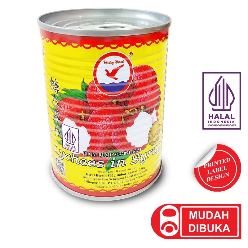 

Herring brand Leci lychess kaleng 567gr lechee kaleng