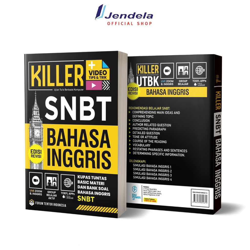 Killer UTBK Bahasa Inggris / Forum Edukasi