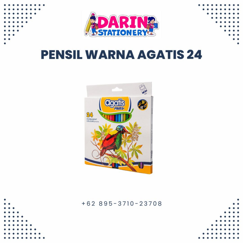 

Pensil Warna Agatis Prime 24