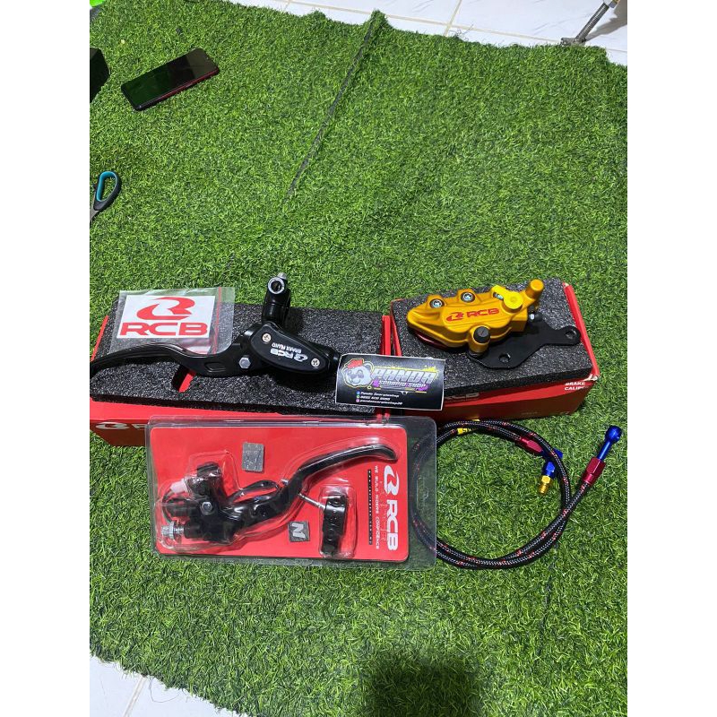 pengereman rem rcb set Scorpio RX king f1zr