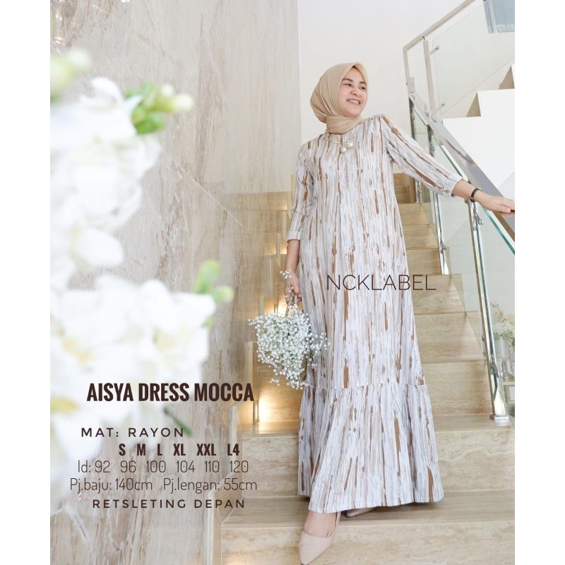 AISYA DRESS NCK LABEL NEW ARRIVAL