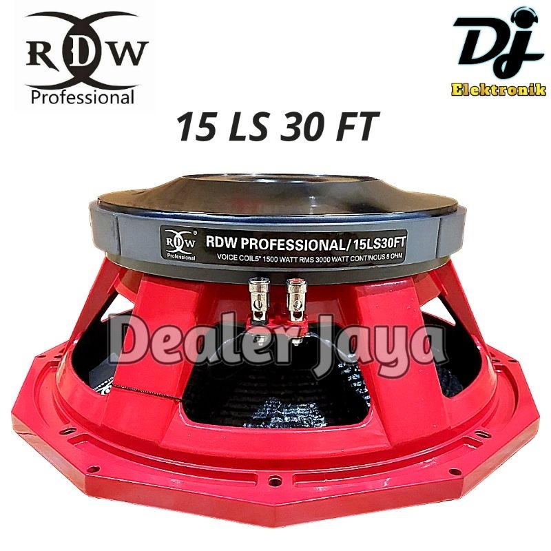 Speaker Komponen RDW 15 LS 30 FT / 15 LS30 FT / 15LS30FT - 15 inch