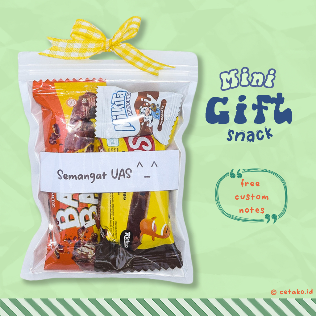 

Freebies Mini Gift Snack Bisa Custom Notes MG-008