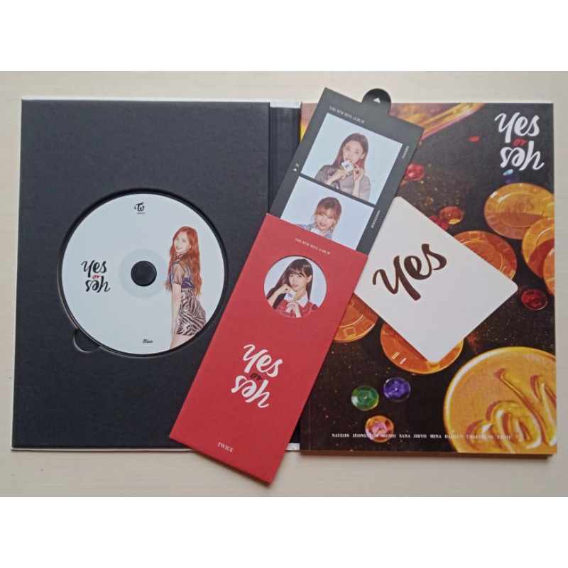 Album Only Twice Yes or Yes YOY Mina Nayeon Jeongyeon Momo CD Set