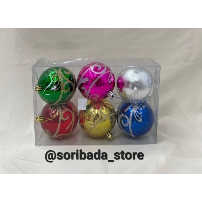 Bola Natal Jumbo | Bola Hiasan Pohon Natal Jumbo | Hiasan Natal | Hiasan Pohon Natal