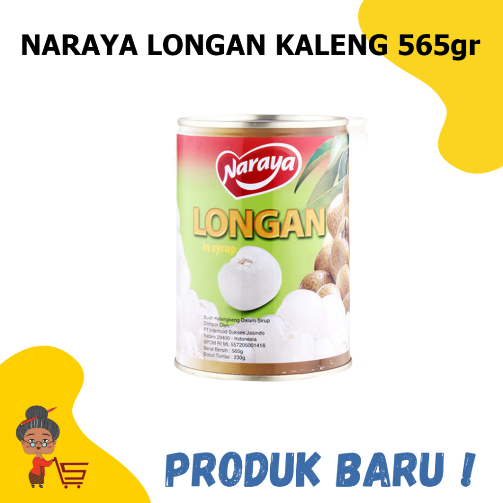 

NARAYA LONGAN KALENG 565gr / NARAYA LONGAN KALENG / LONGAN KALENG