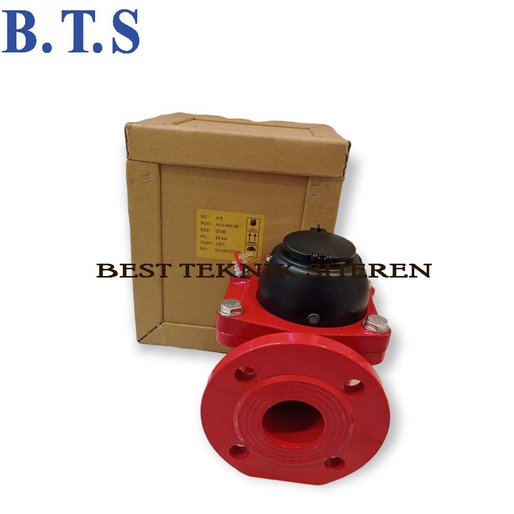 Water Meter Hln Air Limbah 2 Inch - Flow Meter Air Limbah Dn 50 Mm Terlariss 