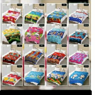 Selimut bulu# Selimut anak# karakter