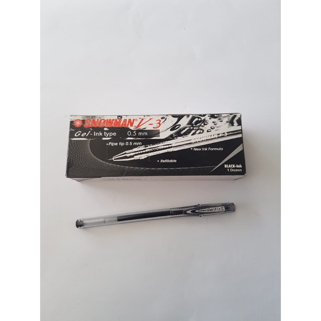 

Pulpen Snowman V1 Hitam/V1 Biru/ V1 Merah/V2 Hitam/V3 Hitam/V5 Hitam