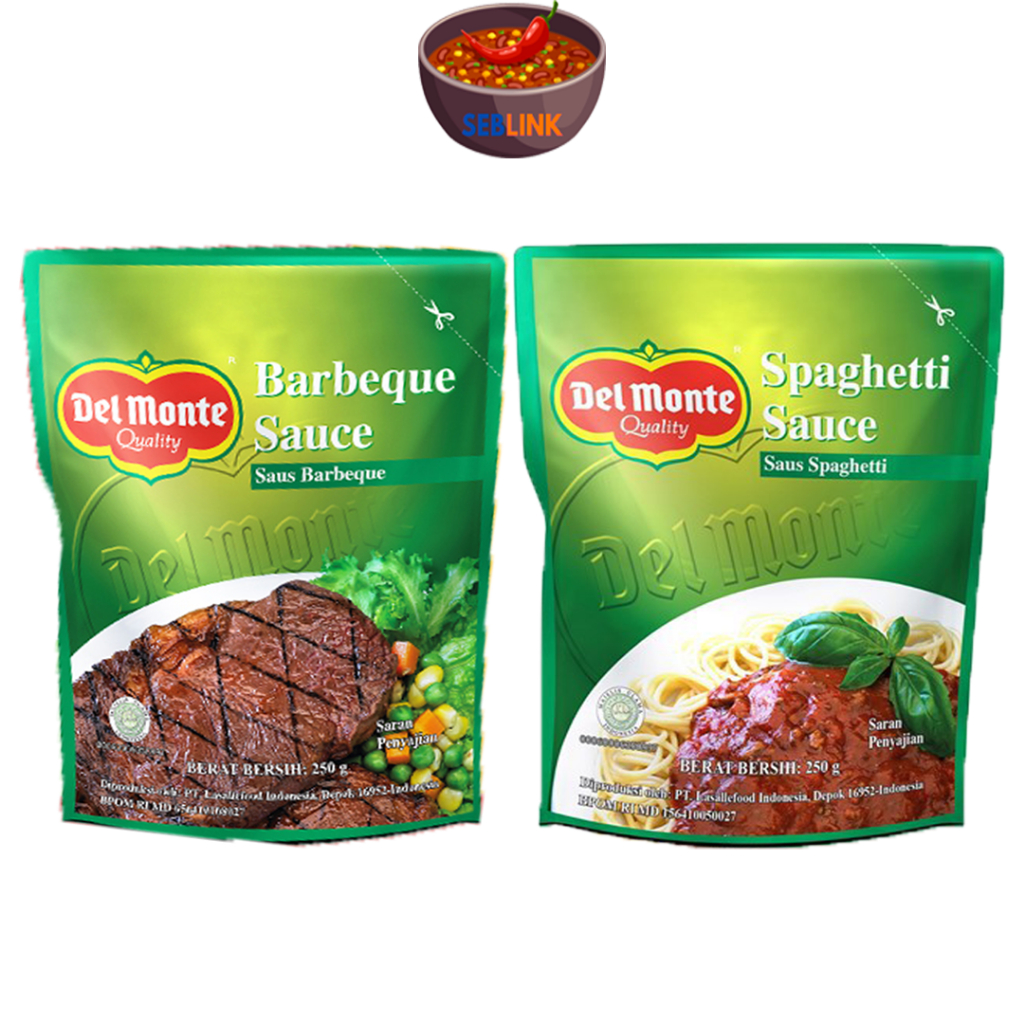 

Delmonte Saus Spaghetti/Saus BBQ Isi 250Gram