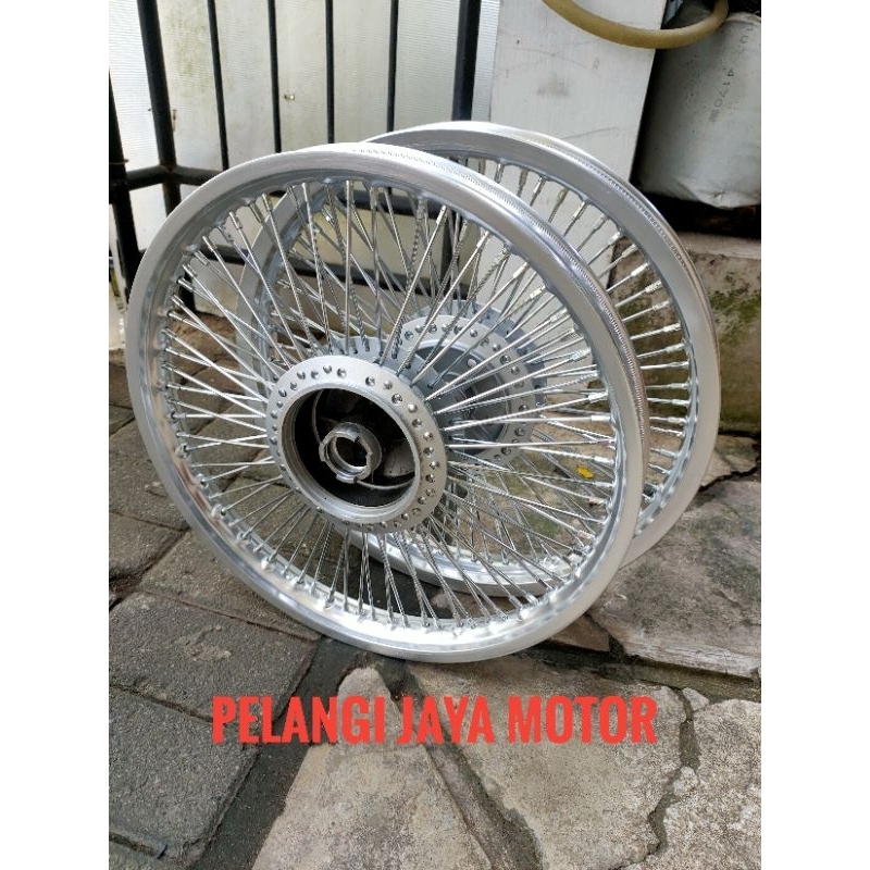 Sepaket Velg Jari Seribu paket Velg Supra lama SupraX110 Honda Win Supra fit lama Prima legenda Astr