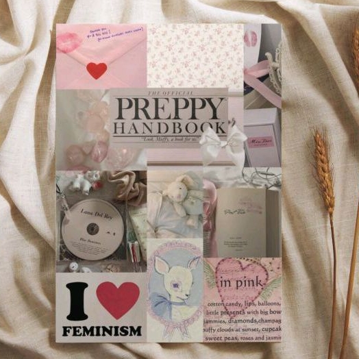 

Binder Coquette Preppy Handbook