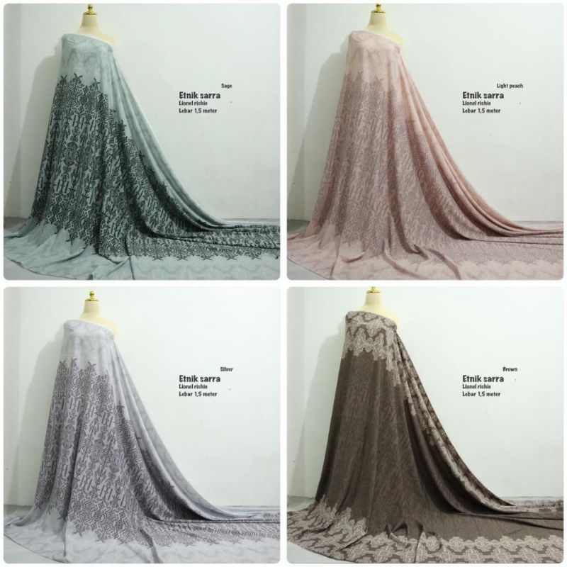 bahan Lionel richie | bahan meteran | bahan murah| kain seragaman