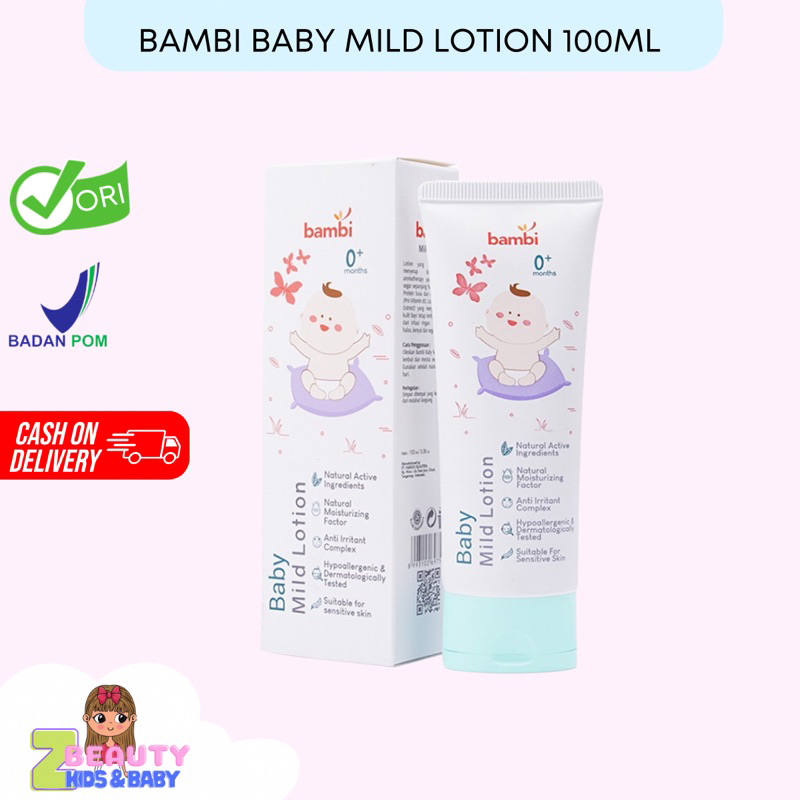BAMBI BABY MILD LOTION 100ML