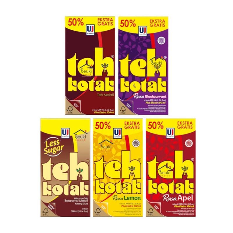 

Teh Kotak 300ml 1 dus