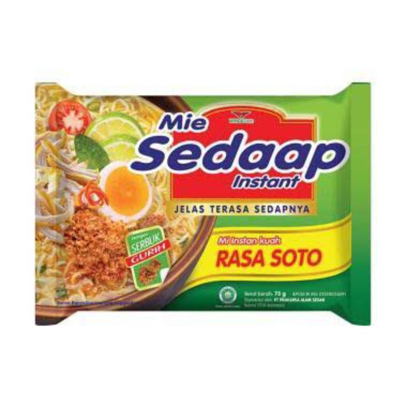 

Mie Sedaap Soto 75g