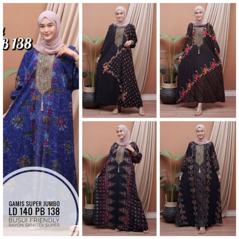 GAMIS  SUJU = SUPER JUMBO,ENCIM SUPER  JUMBO RENDA PAYET ORI, KAFTAN SUJU ENCIM HALUS.  BATIK CAP  H