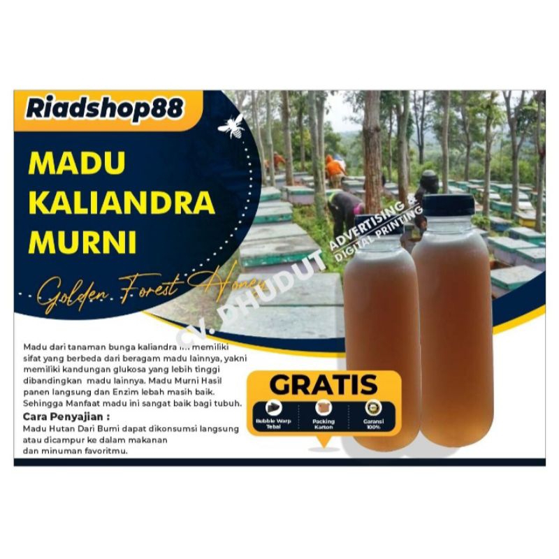 

Madu Kaliandra murni 250 ml..Madu Lebah Mellifera Nektar Bunga Kaliandra,Madu Enak Gas masih tinggi