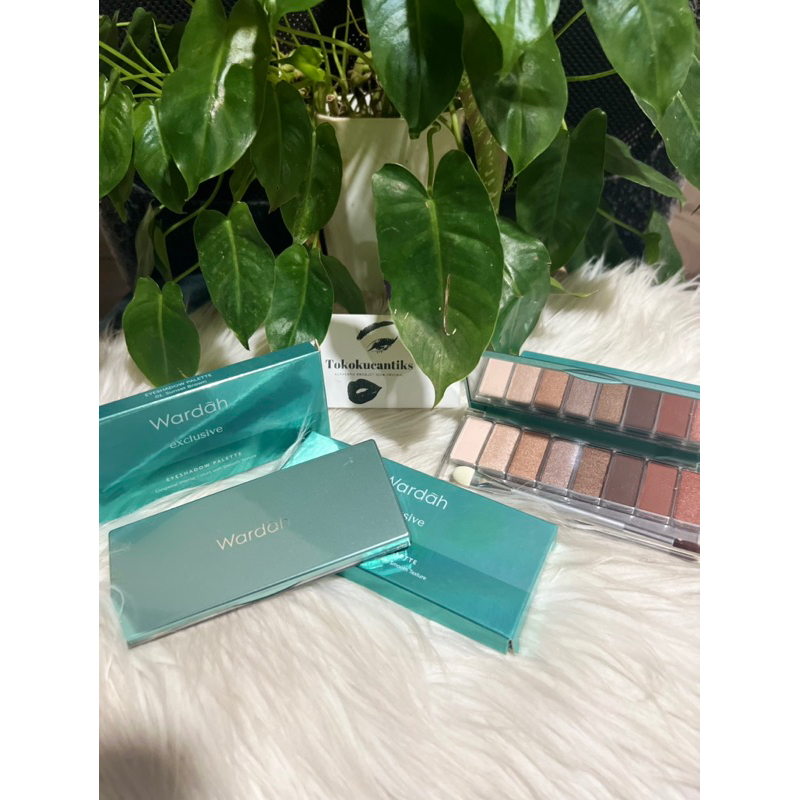 WARDAH Exclusive Eyeshadow Palette sunset brown