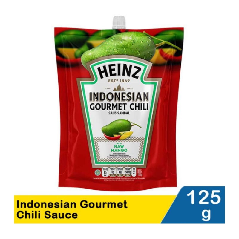 

Heinz Indonesian Gourmet Chilli Saus 125gr