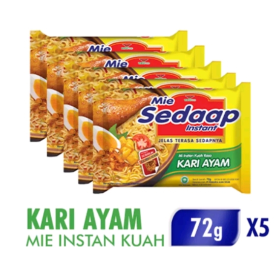 

mie sedaap kari ayam 5 pcs