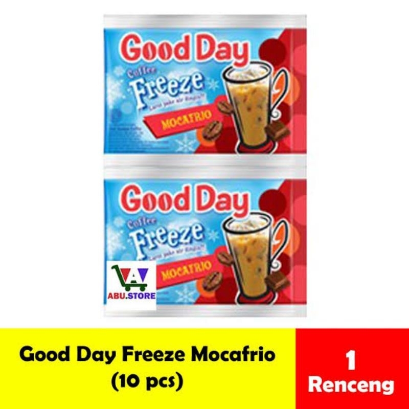 

[KINGZIE] GOOD DAY FREEZE MOCRAFIO RENCENG ISI 10