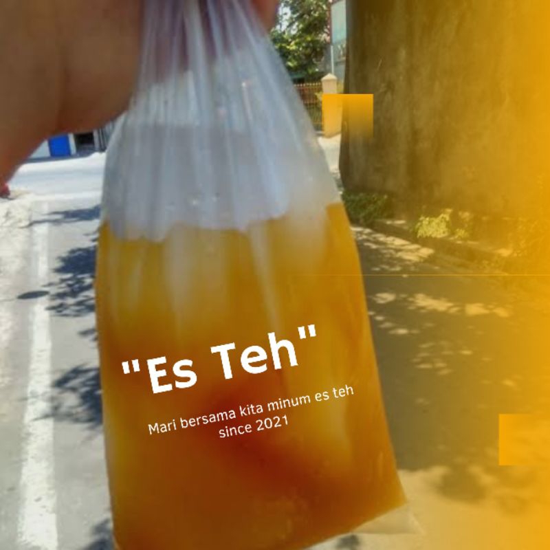 PLASTIK SABLON MINUMAN ES SABLON CUSTOM