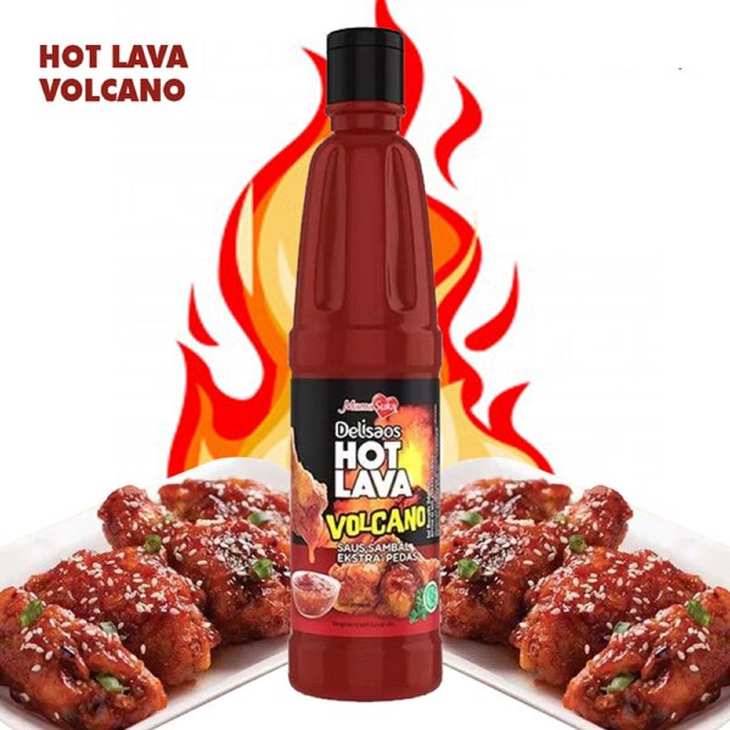 

Delisaos Mamasuka Hot Lava Volcano Saus Teriyaki 320gr