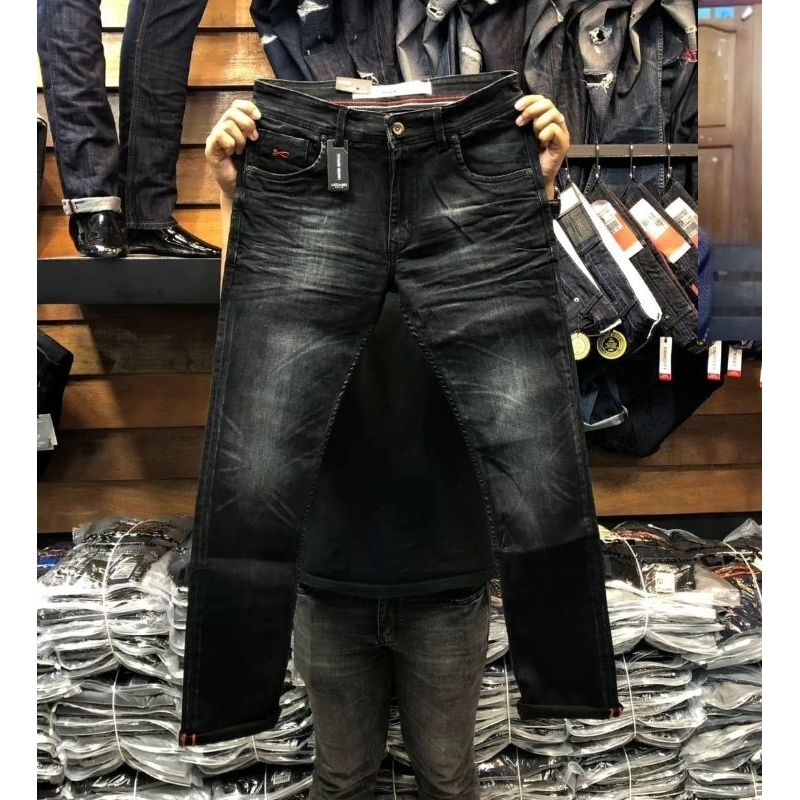 Celana Lecaso Original - Celana Jeans Slimfit-  Celana Jeans Pria - Celana Import Pria - Celana Panj