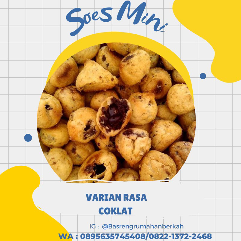 

KUE SOES COKLAT KERING 1000GR