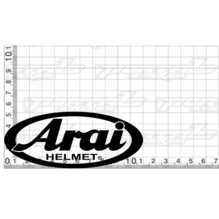Sticker Cutting HELMET - ARAI Limited