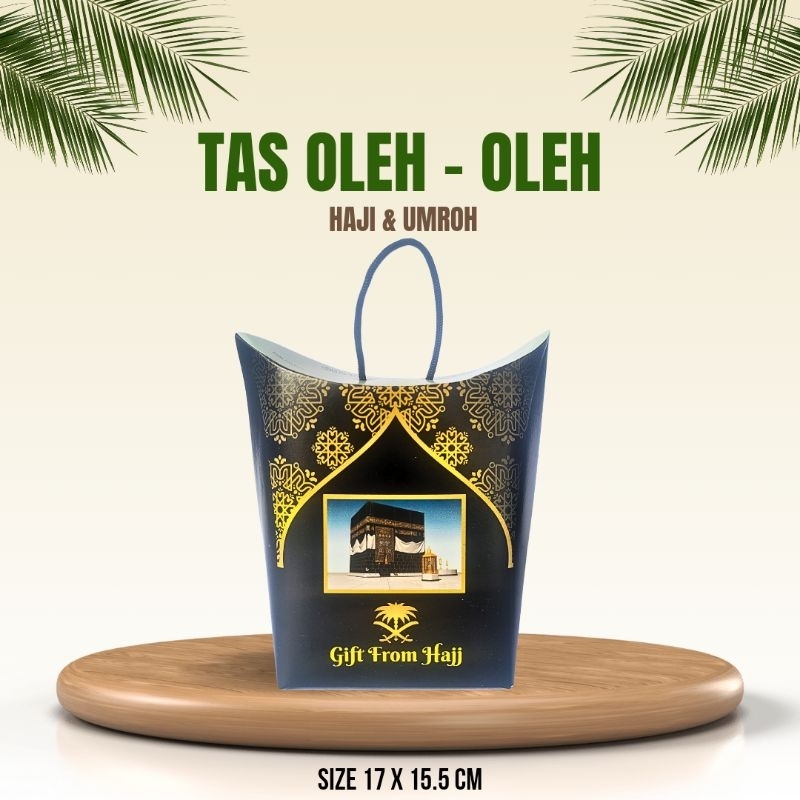 

paper bag oleh oleh haji umrah / souvenir / Tas tali