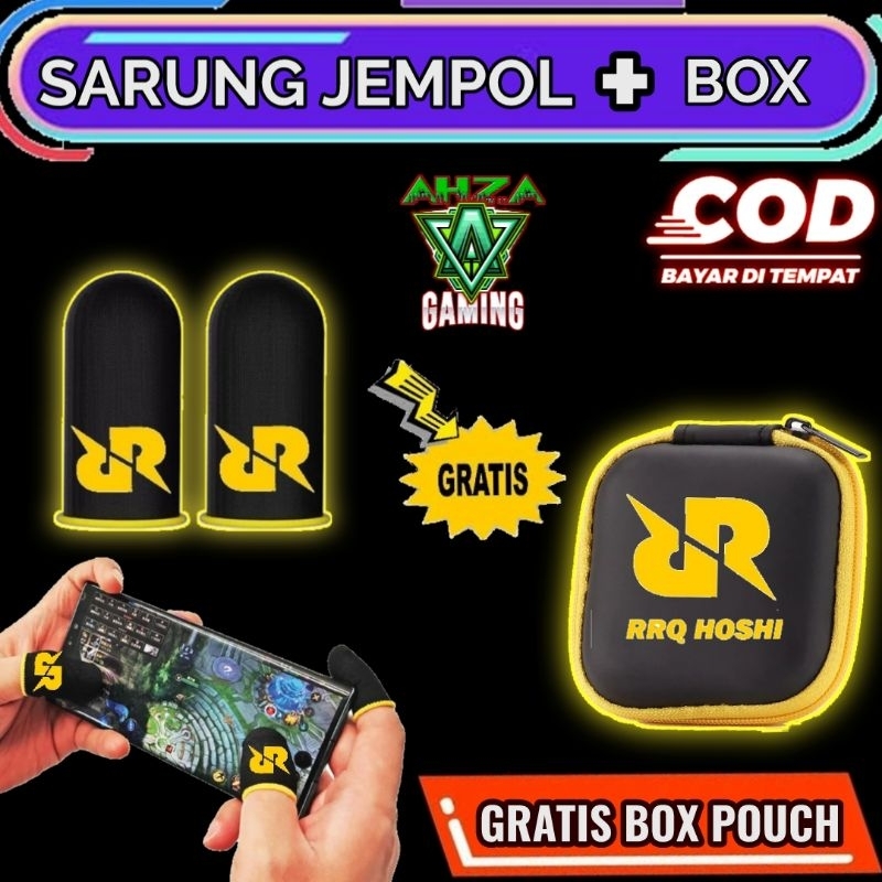 COD - Sarung Game Ml Ff Pubg RRQ Sarung Tangan Jempol Anti Basah
