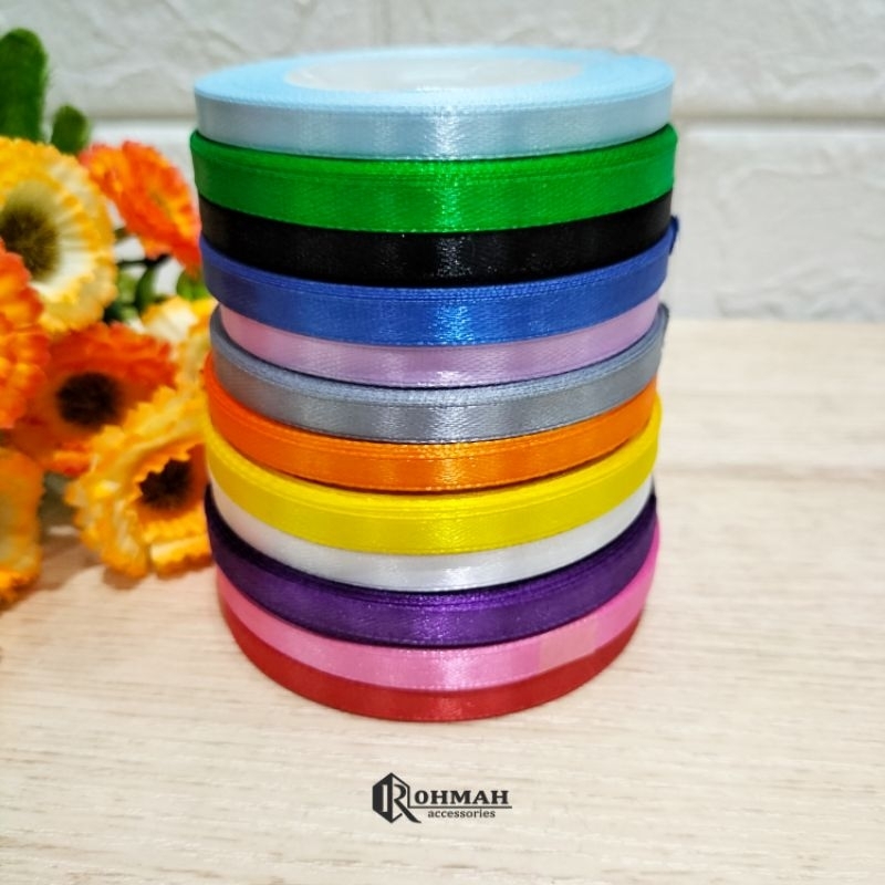 

Pita Satin ¼' - Pita Satin 0,6 cm