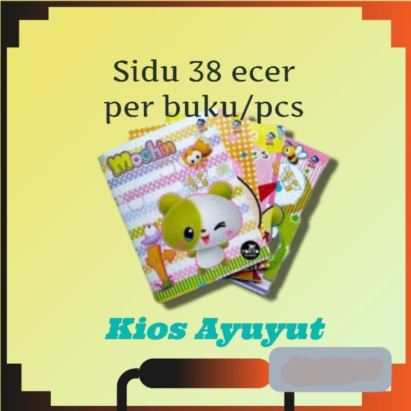 

Buku Tulis Sidu 38 ecer / Buku sinar dunia 38 lembar ecer