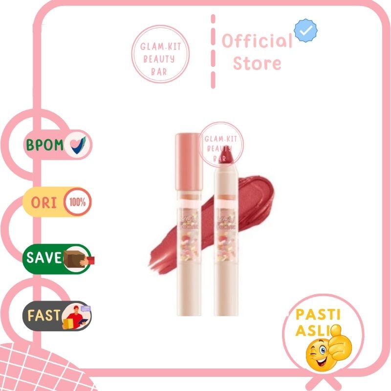YOU Colorland Velvet Art Lip Crayon