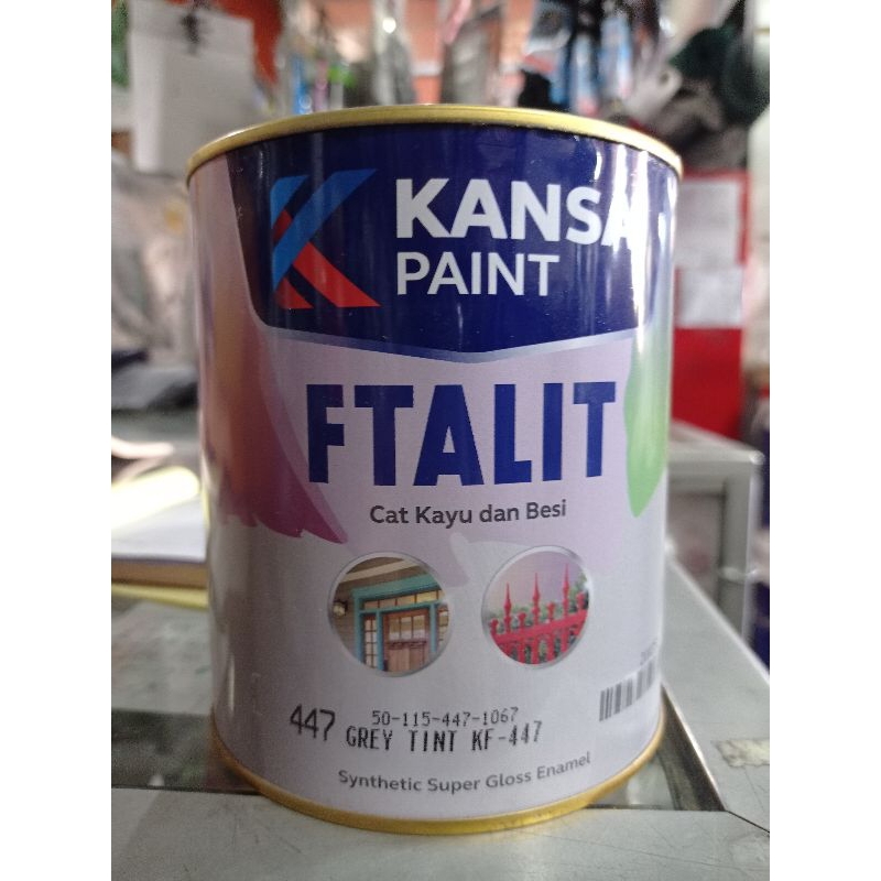 ftalit kansai paint cat kayu dan besi 1kg merk kansai