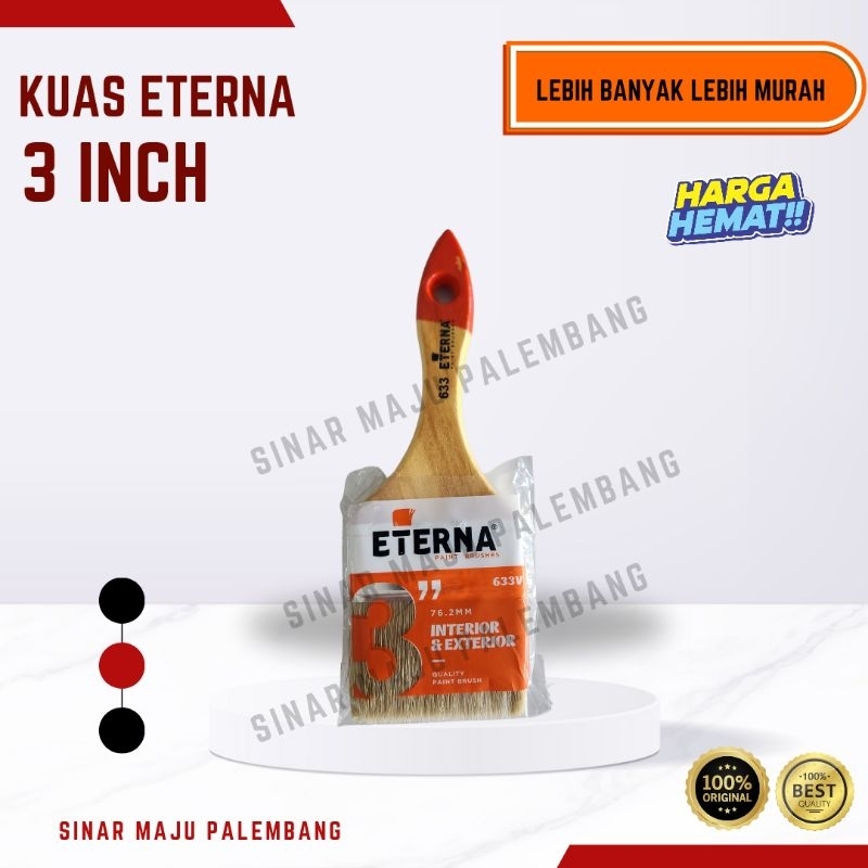 

kuas eterna 633 3 inch