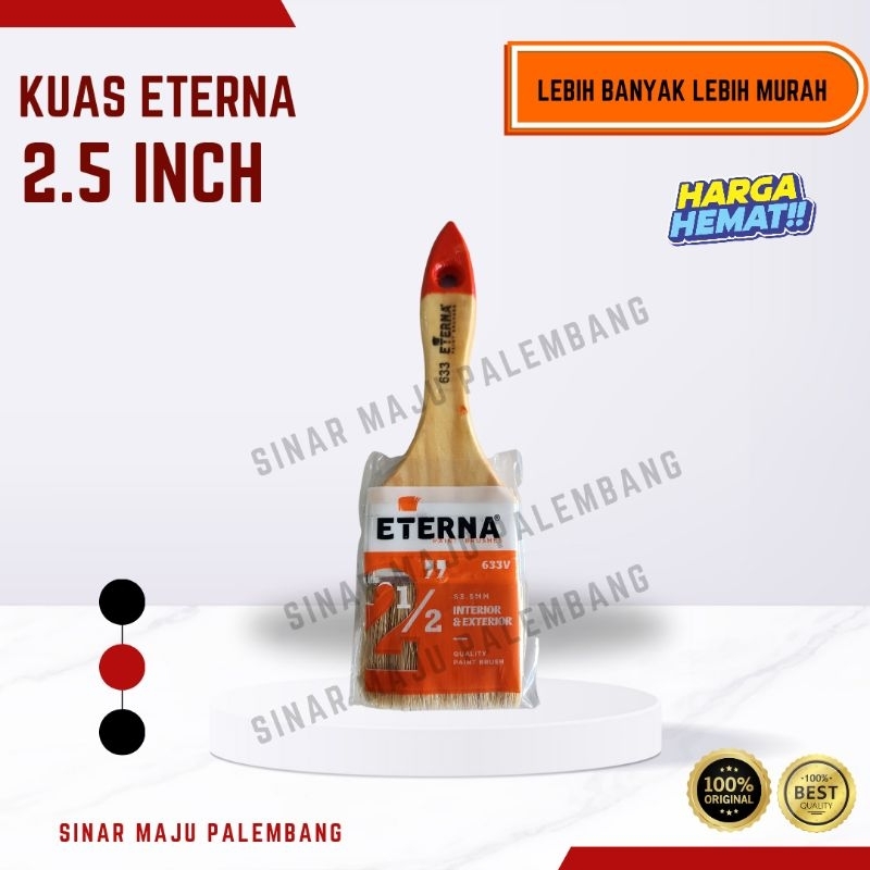 

kuas eterna 2.5 inch 2 1 / 2 " 633