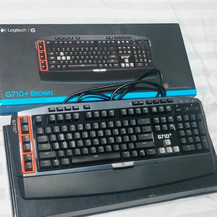 Keyboard Gaming Logitech G710+ Cherry MX Brown Switch ( rare item )