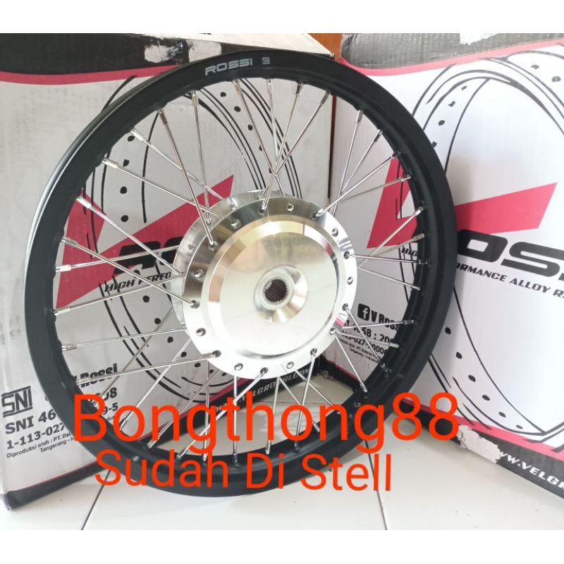 VELG ROSSI BELAKANG RING 17 140 160  VARIO LAMA VARIO 110 BEAT SCOOPY BEAT FI SCOOPY BEAT STREET BEA